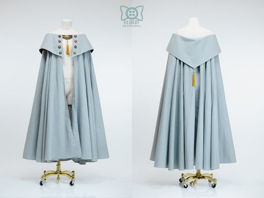 Cosplay PDF Pattern – Witch Professor Cape – Filibert Patterns