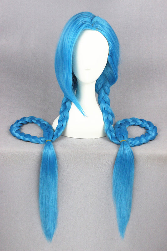Perruque Jinx - League of legends / Arcane - vue 1