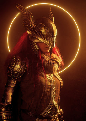cosplay de malenia dans elden ring fait par bahamut