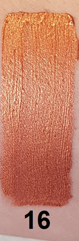 Bodypaint Kiomi AquaCream Metal 30ml C16 - Cuivre - vue 2