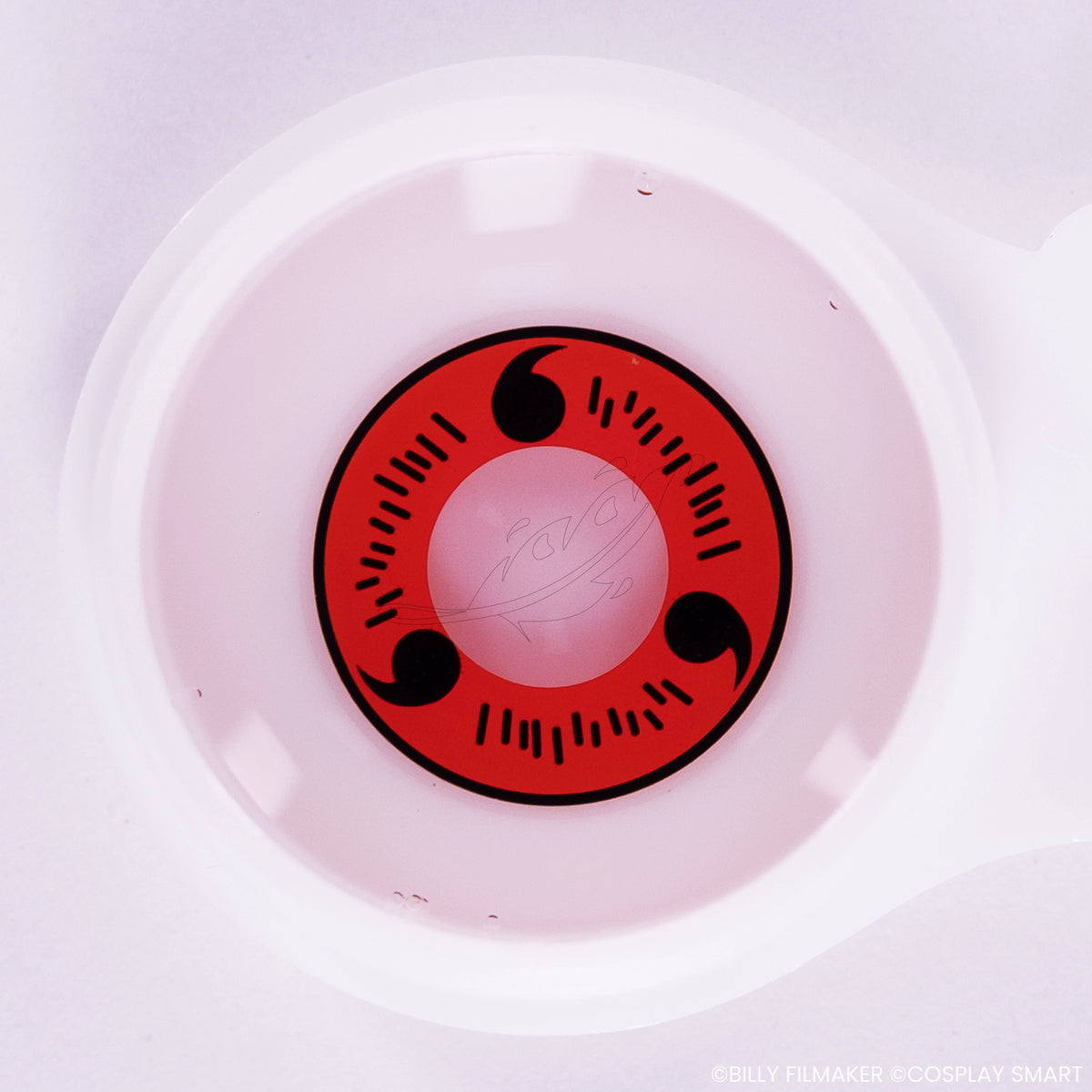 Lentilles Rouge Naruto Sasuke Uchiha Sharingan 3ème stade