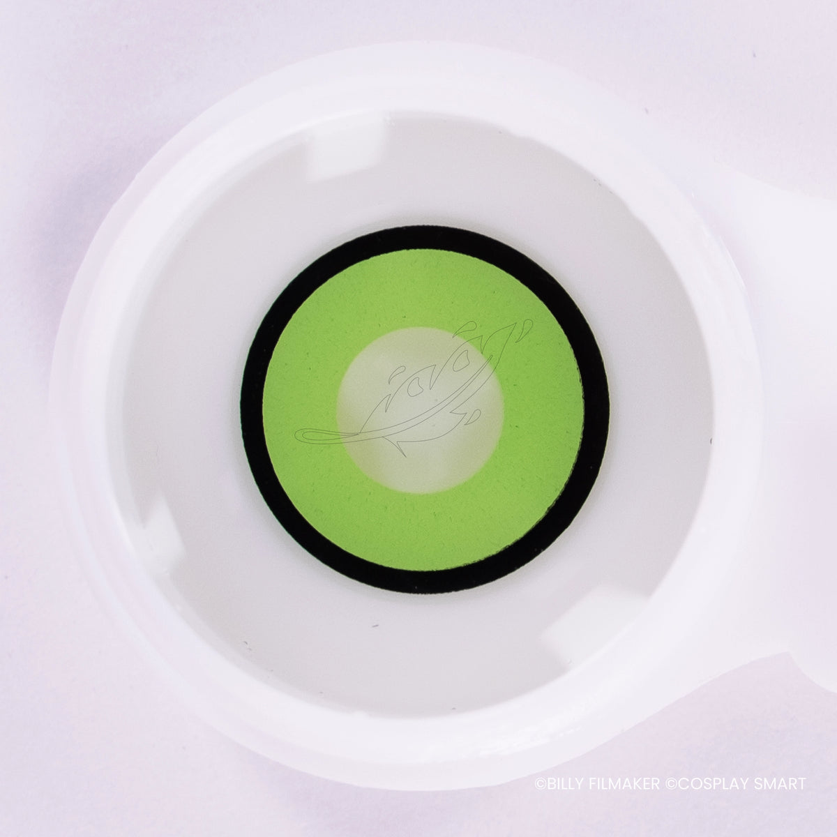 Lentilles Verte cerclée noire