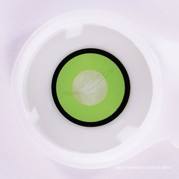 Lentilles Verte cerclée noire