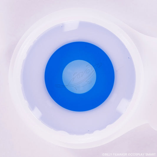 Lentilles Iris Bleu