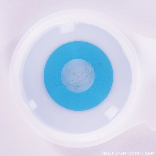 Lentilles Iris Bleu turquoise