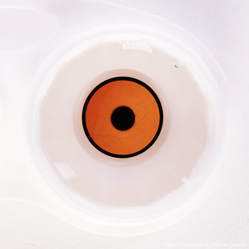Lentilles Orange érable cerclée noire