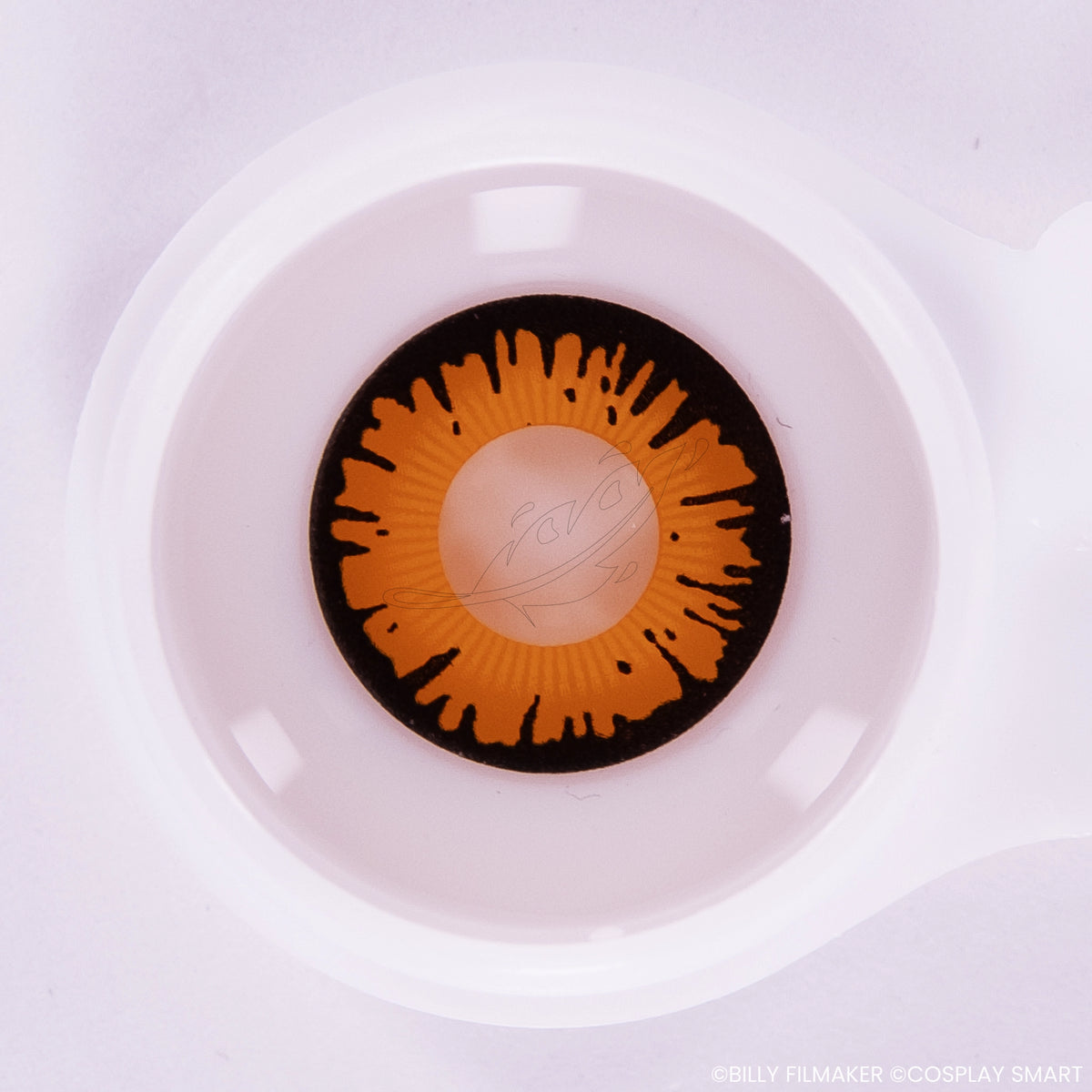 Lentilles Orange striée