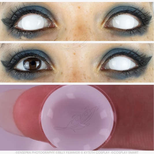 Lentilles Blanc sur blanc