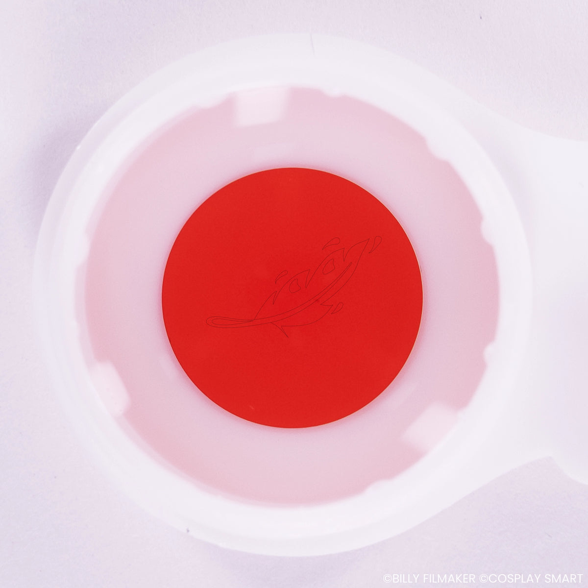 Lentilles Rouge sur rouge