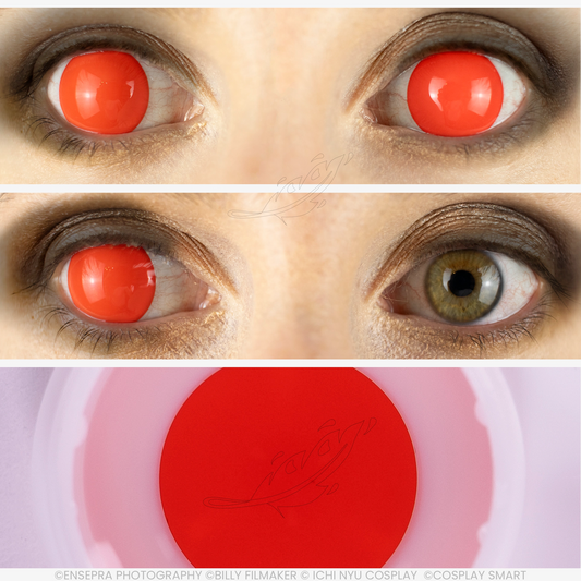 Lentilles Rouge sur rouge