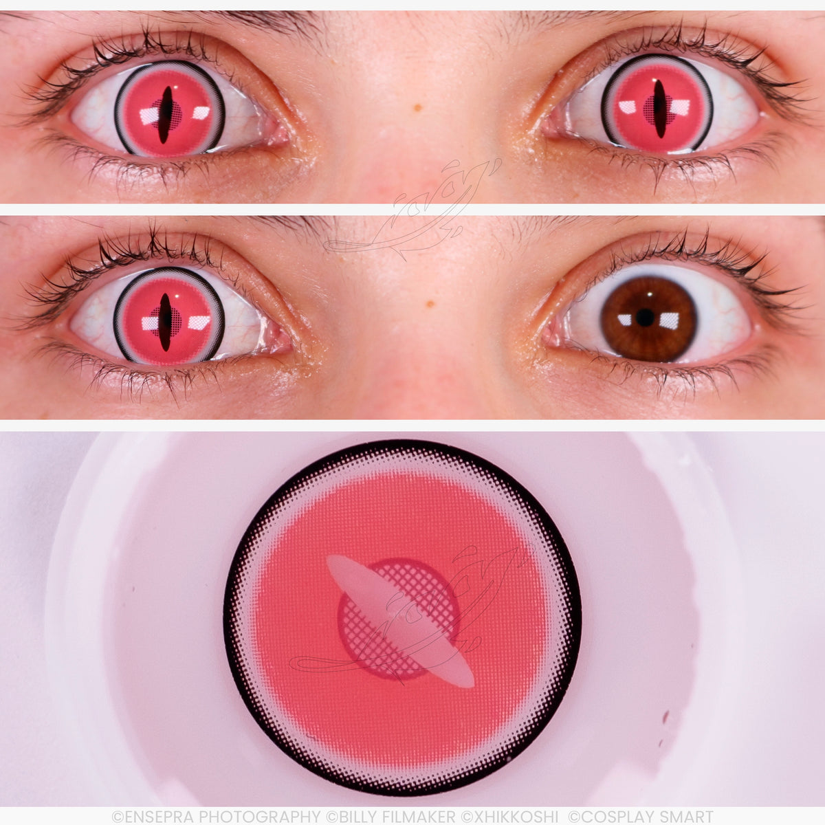 Lentilles Rose Nezuko Demon Slayer