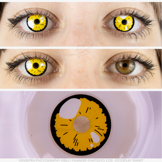 Lentilles Moe Jaune UwU