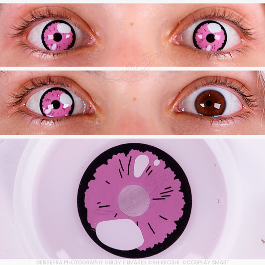 Lentilles Moe Violette UwU