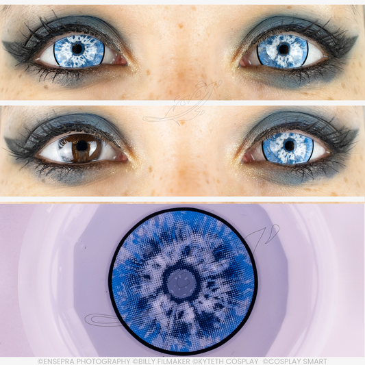 Lentilles Bleu Gojo Jujutsu Kaisen