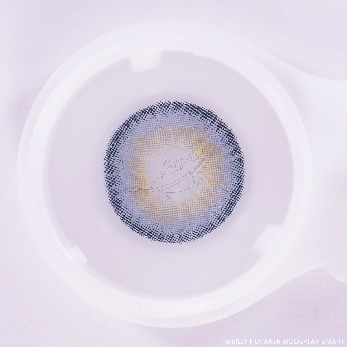 Lentilles Bleu Aurore boréale