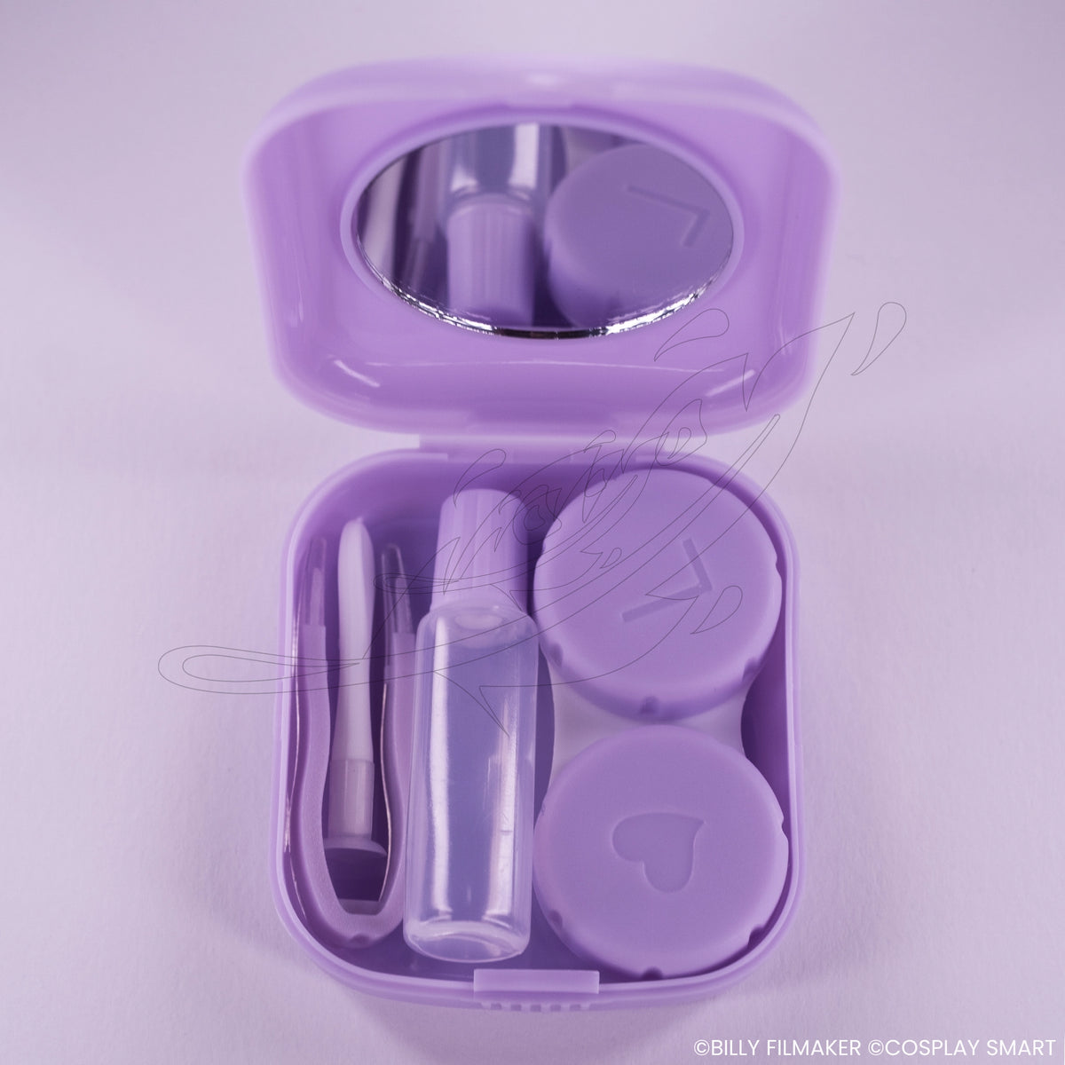 Kit boîte à lentilles Violet - vue 1