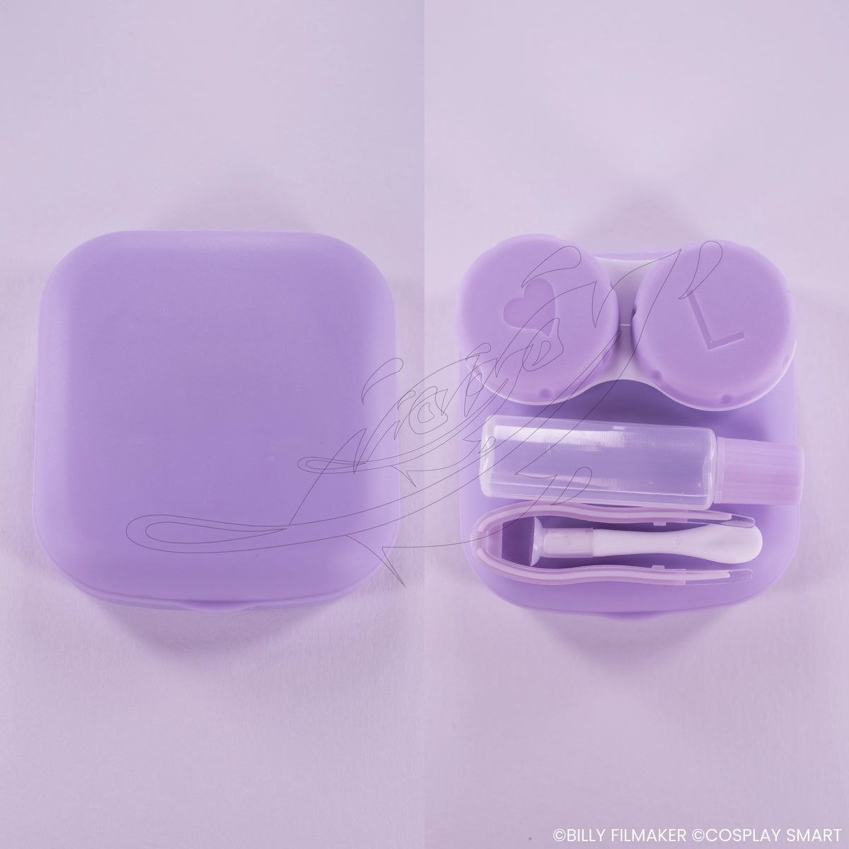 Kit boîte à lentilles Violet - vue 3
