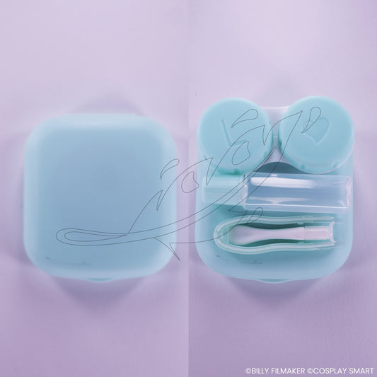 Kit boîte à lentilles Bleu clair - vue 2