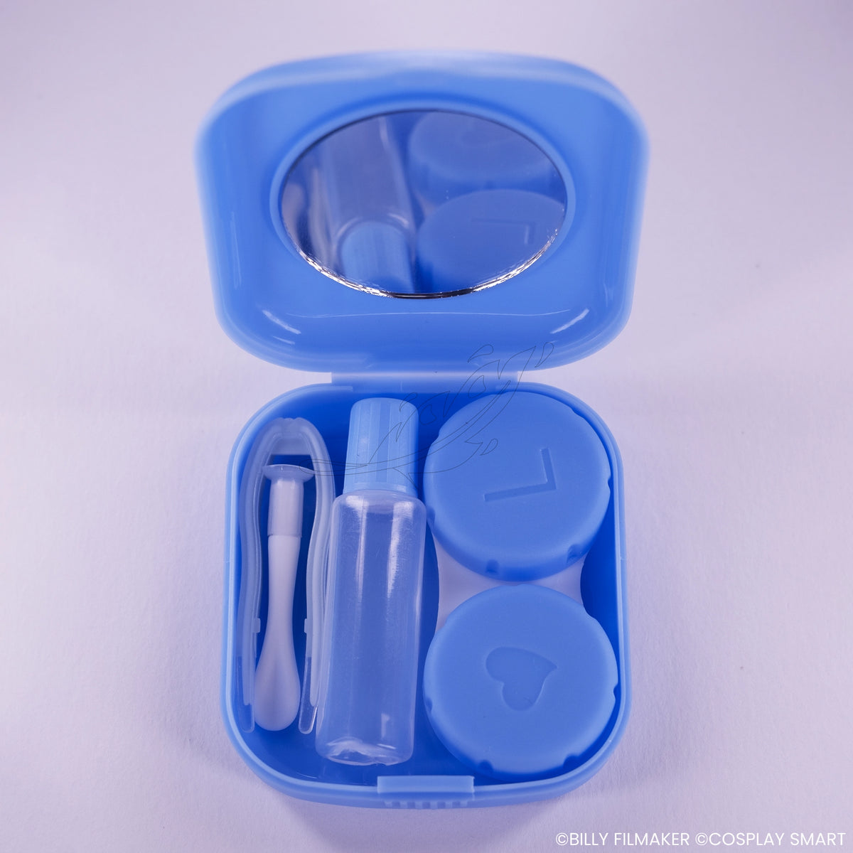 Kit boîte à lentilles Bleu - vue 1