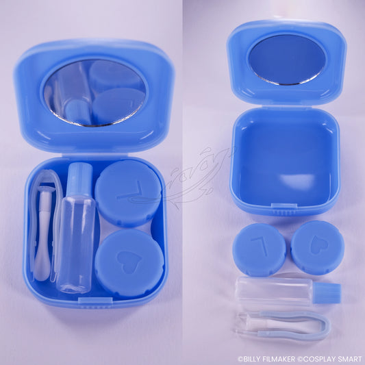 Kit boîte à lentilles Bleu - vue 2