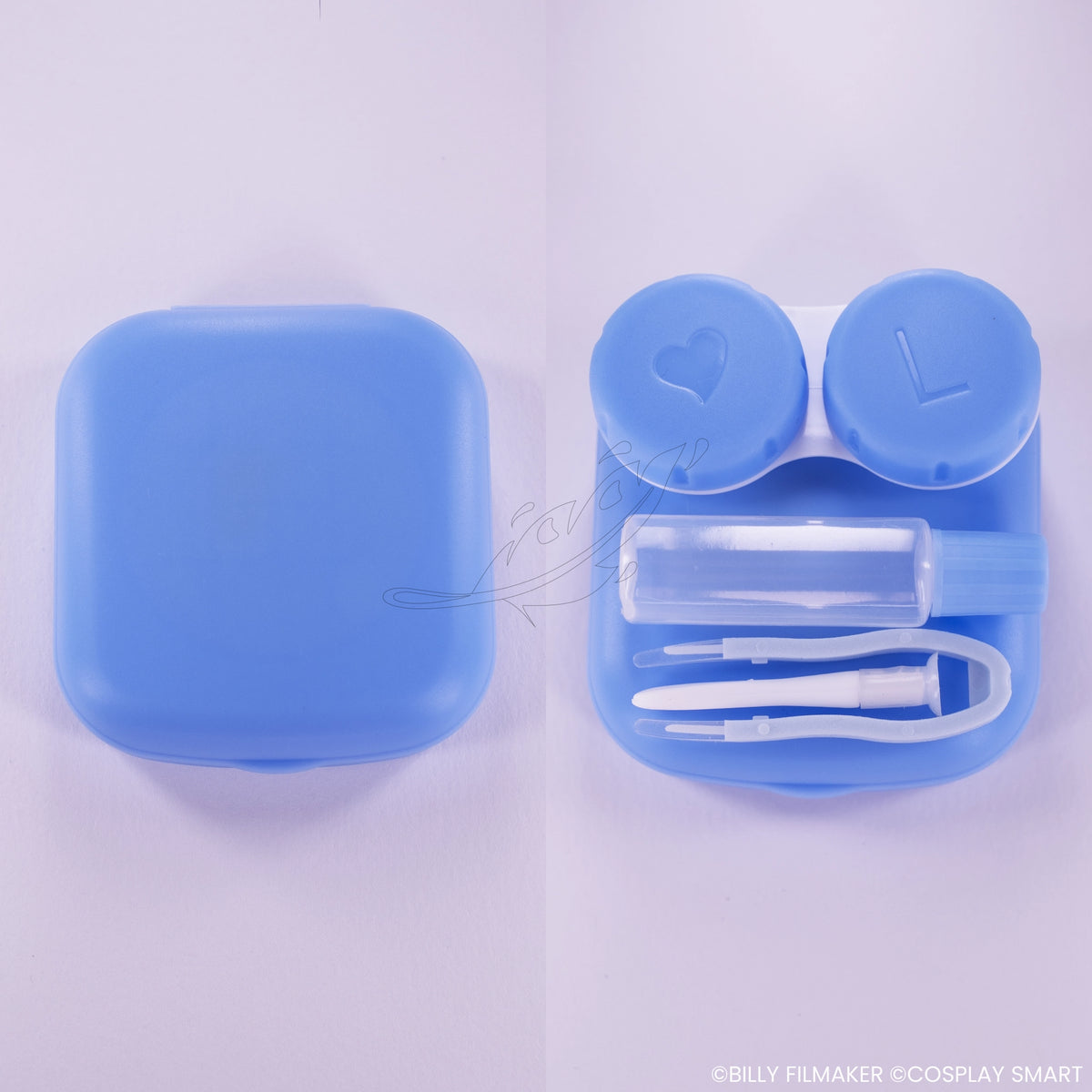 Kit boîte à lentilles Bleu - vue 3