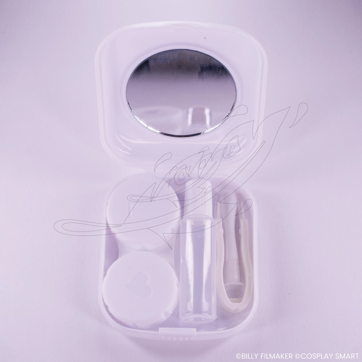 Kit boîte à lentilles Blanc - vue 1