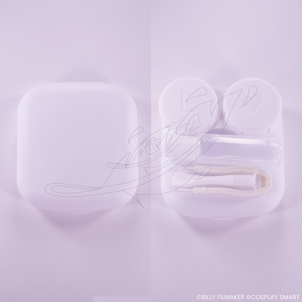 Kit boîte à lentilles Blanc - vue 3
