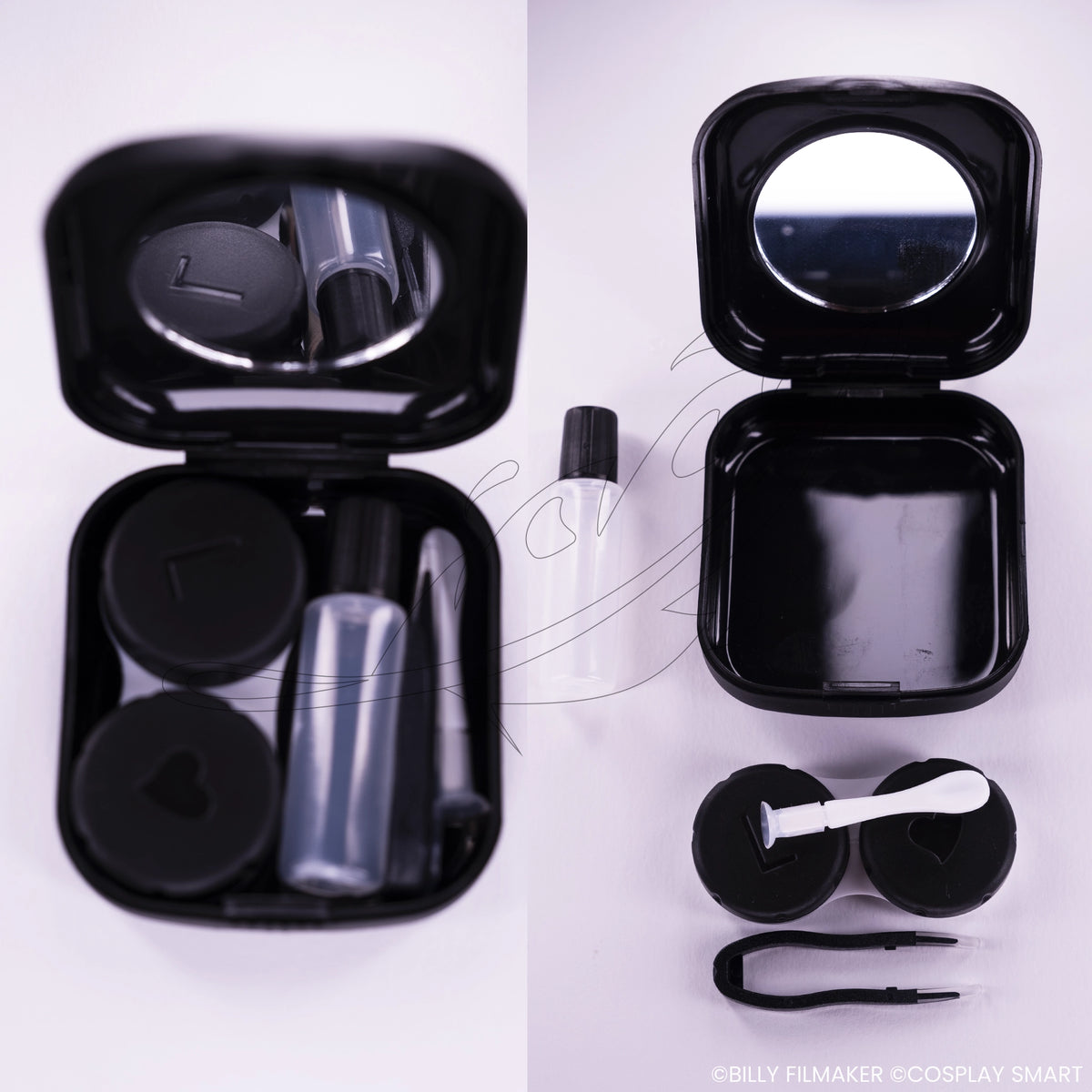 Kit boîte à lentilles Noir - vue 2
