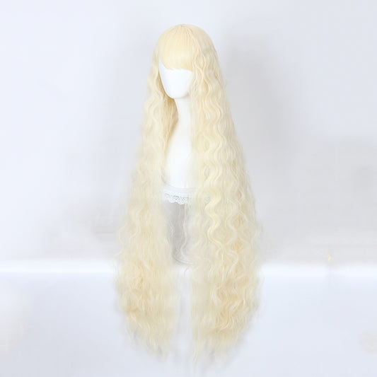 Perruque longue 120 cm - Blond cendré - Ondulée - vue 2