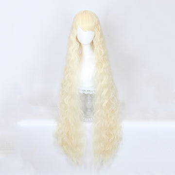 Perruque longue 120 cm - Blond cendré - Ondulée - vue 1