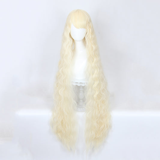 Perruque longue 120 cm - Blond cendré - Ondulée - vue 1