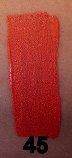 Bodypaint Kiomi AquaCream 30ml C45 - Rouge orange - vue 2