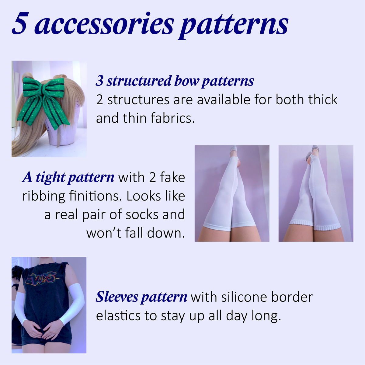 Patron Cosplay Idol – Prêt - Partez!! – Accesoires – PDF Couture - vue 12
