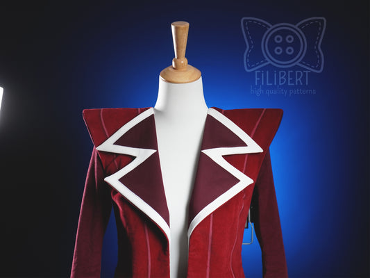 Patron Cosplay PDF - Veste Démon de la Radio - Filibert Patterns