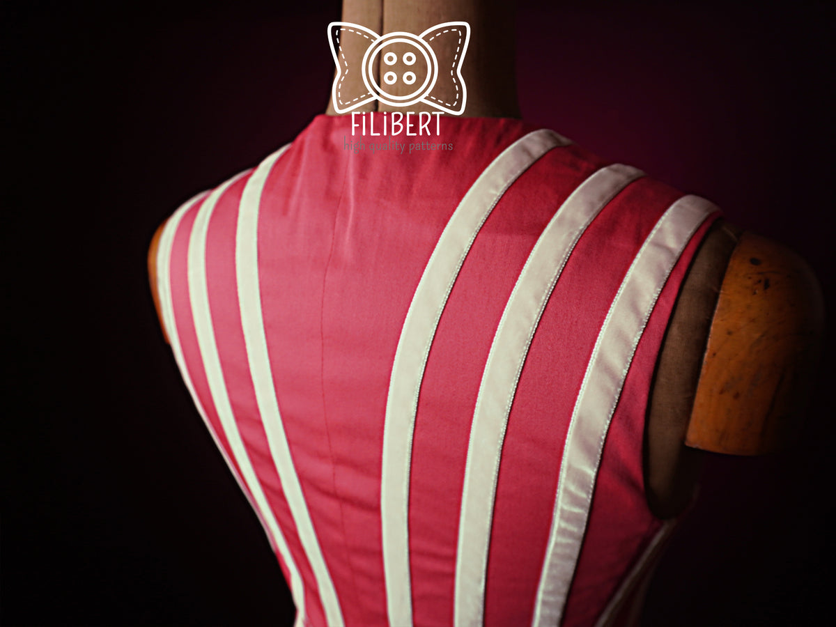 Patron Cosplay PDF - Gilet Roi des enfers - Filibert Patterns - vue 3