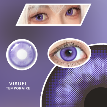 Lentille Bleu Violet Indigo Intense (-1,75 précommande) - vue 1