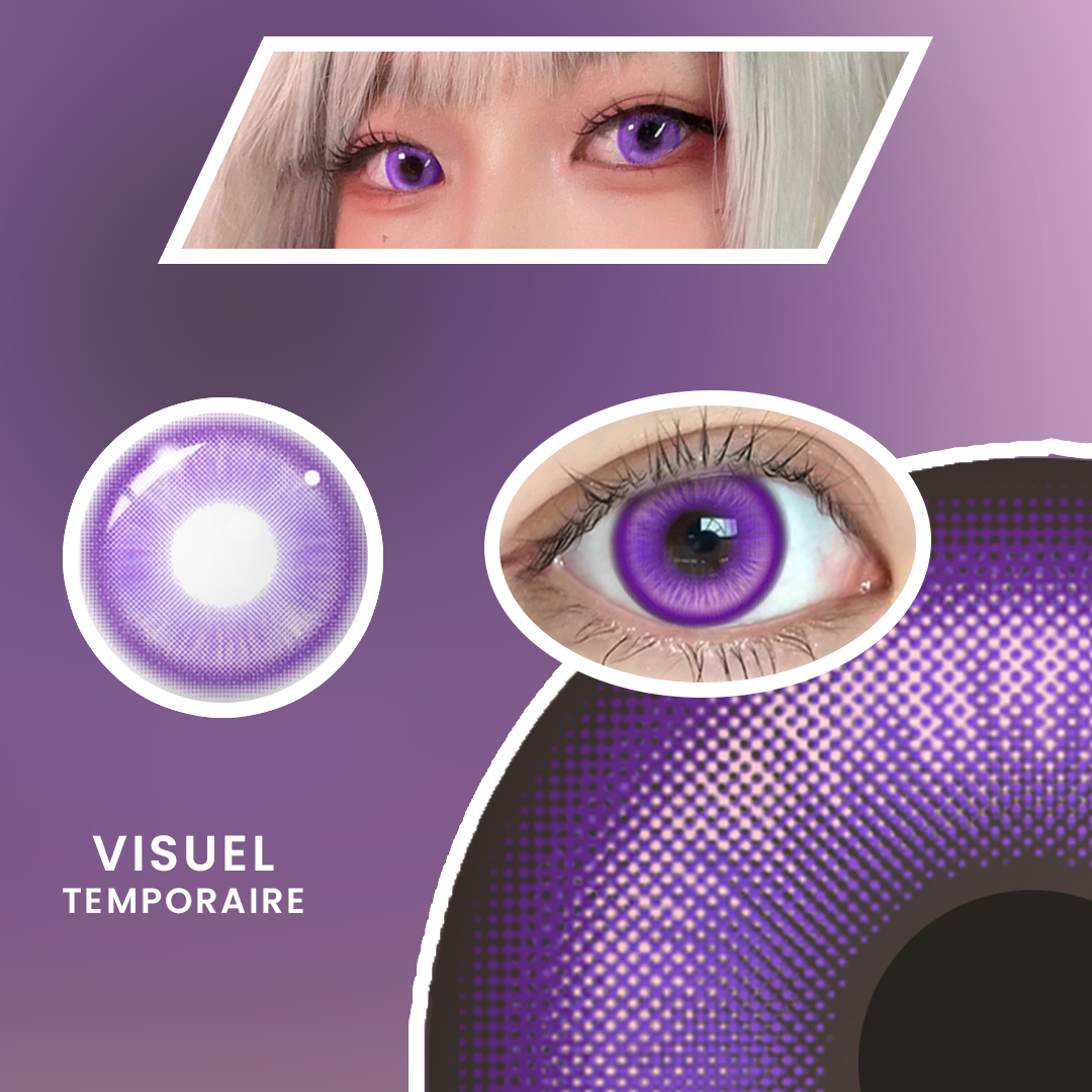 Lentille Violette Intense - vue 1