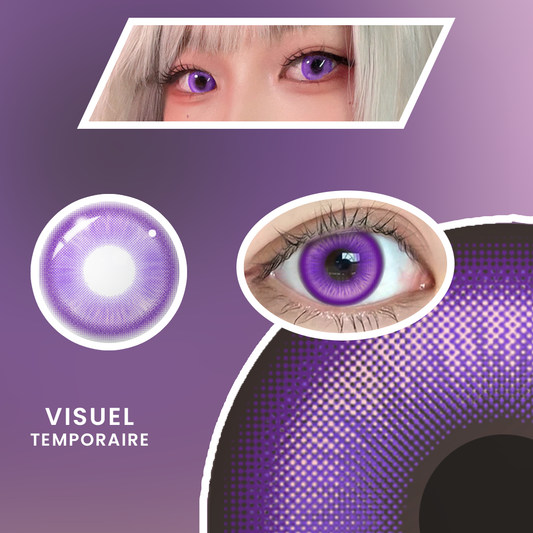 Lentille Violette Intense - vue 1