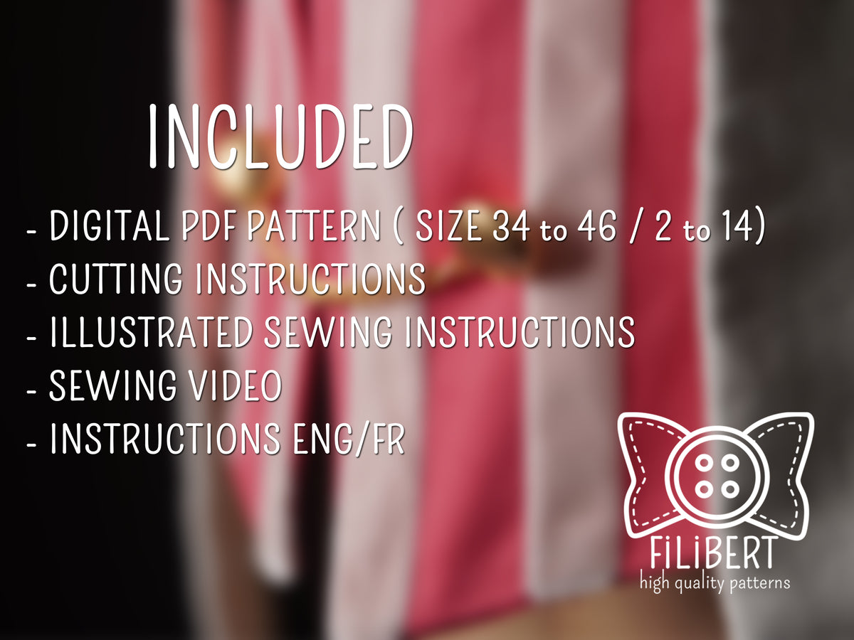 Patron Cosplay PDF - Veste Roi des enfers - Filibert Patterns - vue 4