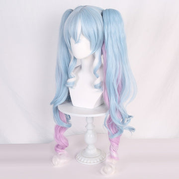Perruque Miku Hatsune Hiver Vocaloid - vue 1