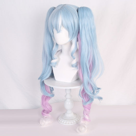 Perruque Miku Hatsune Hiver Vocaloid - vue 1
