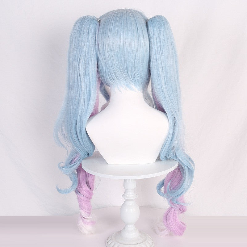 Perruque Miku Hatsune Hiver Vocaloid - vue 2