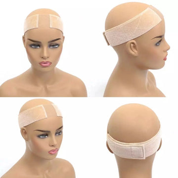 Bandeau anti-dérapant pour perruque frontlace - Beige - vue 1