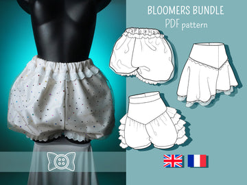 Patron Cosplay PDF - Pack Bloomers - Filibert Patterns