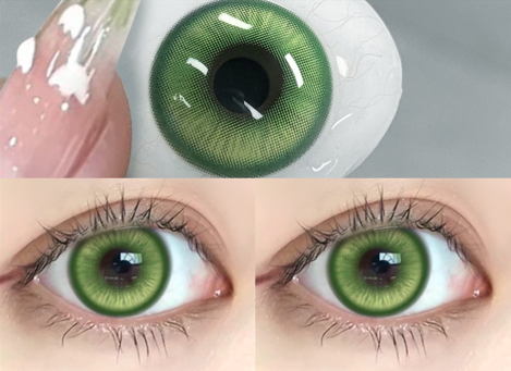 Lentille Verte Intense - vue 2