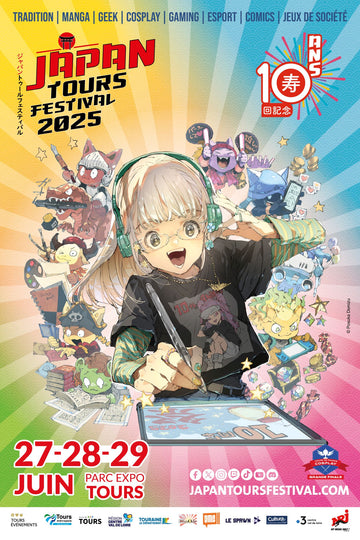Japan Tours Festival 2025, événement pop culture et cosplay à Tours, Cosplay smart, boutique de cosplay
