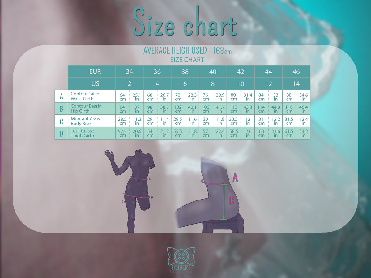 Patron Cosplay PDF - Bloomers Romantique Lolita - Filibert Patterns - vue 5
