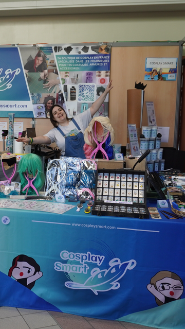 Stand Cosplay smart Boutique de cosplay japan tours 2025